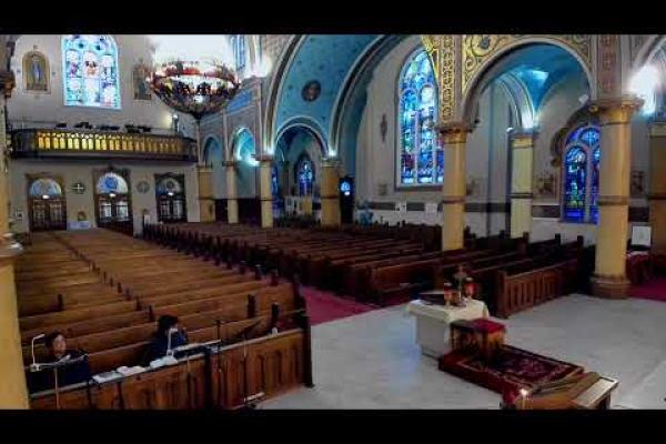 Служба Божа. Divine Liturgy. Прпп. Павла Тивейського та Івана Кущника.