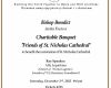 Bishop Benedict invites you to a Charitable Banquet 